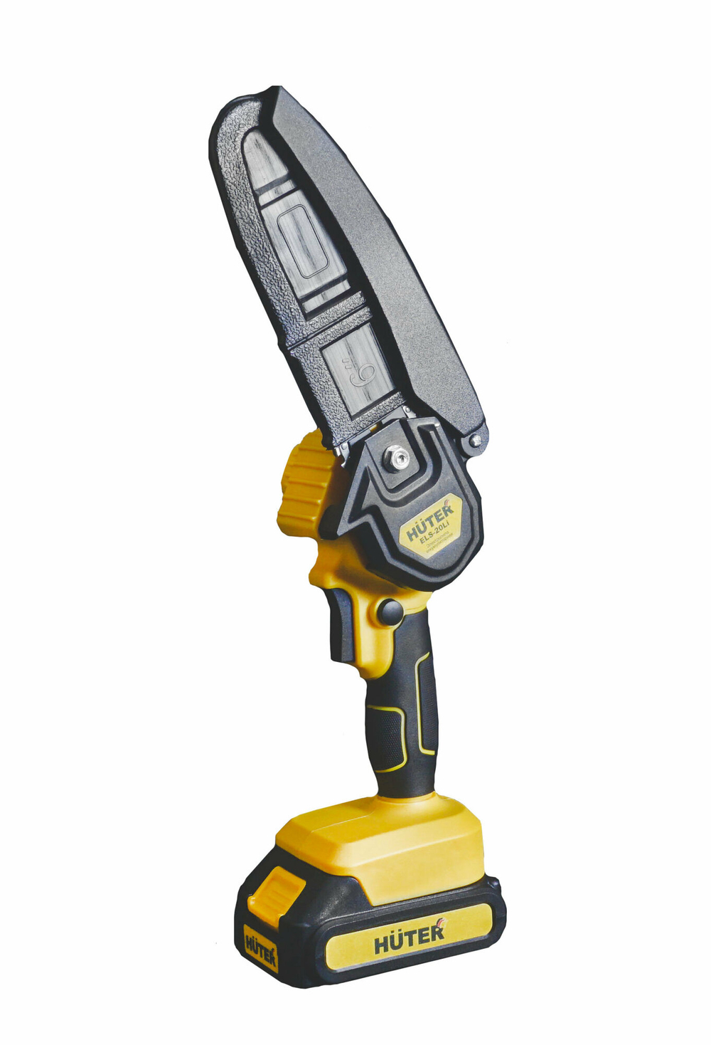 Электропила Huter ELS-20Li, аккумуляторная, прорезиненная рукоять