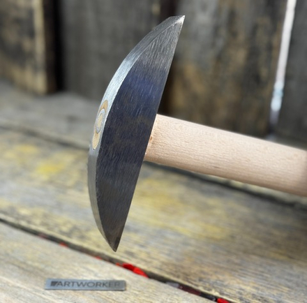 Молоток для смальты (мартеллина), 450 гр - 1 победитовый наконечник