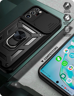 Чехол с кольцом Bumper Case для Samsung Galaxy Note 20 Ultra