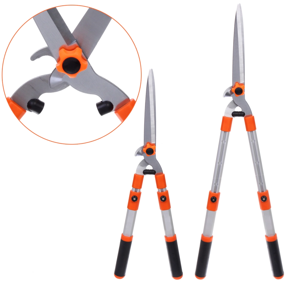 Ножницы «PROFI» 67-84см кустарниковые с алюминиевыми телескоп. ручками GH6784