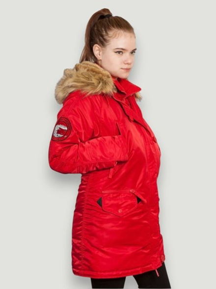 Куртка Аляска Женская - Apolloget Alaska Wmn 2020 (красная - flag red)