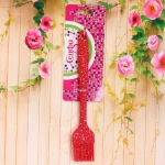 Кисточка кулинарная силиконовая «Bon appétit» 21*3,5см красная