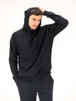 Костюм мужской спортивный(без начеса) черный