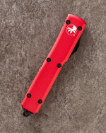 Автоматический складной нож Microtech Ultratech S/E Standart Black VG-10 121-1RD (черный-красный)