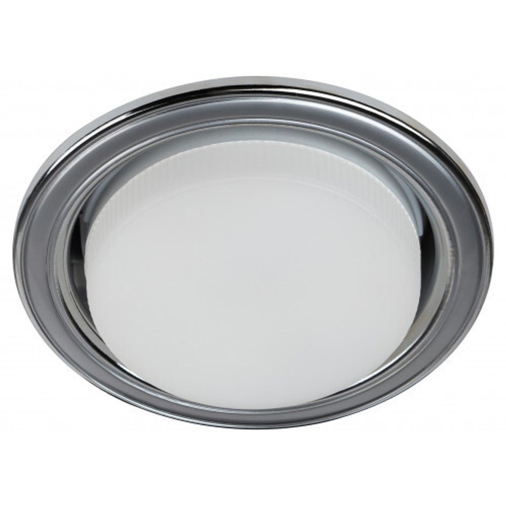 KL35 SL/CH Светильник ЭРА под лампу Gx53,220V, 13W,серебро/хром