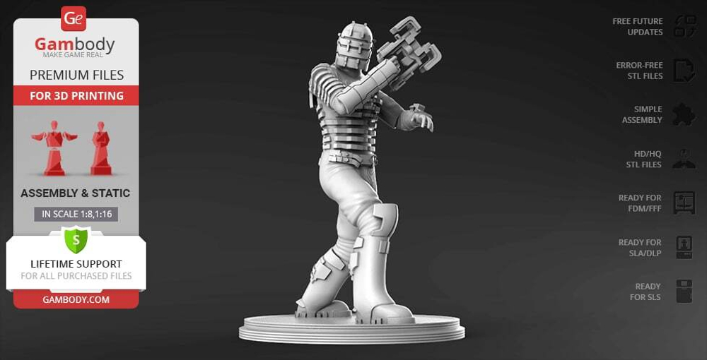 Фигурка Айзек Кларк Isaac Clarke Dead Space