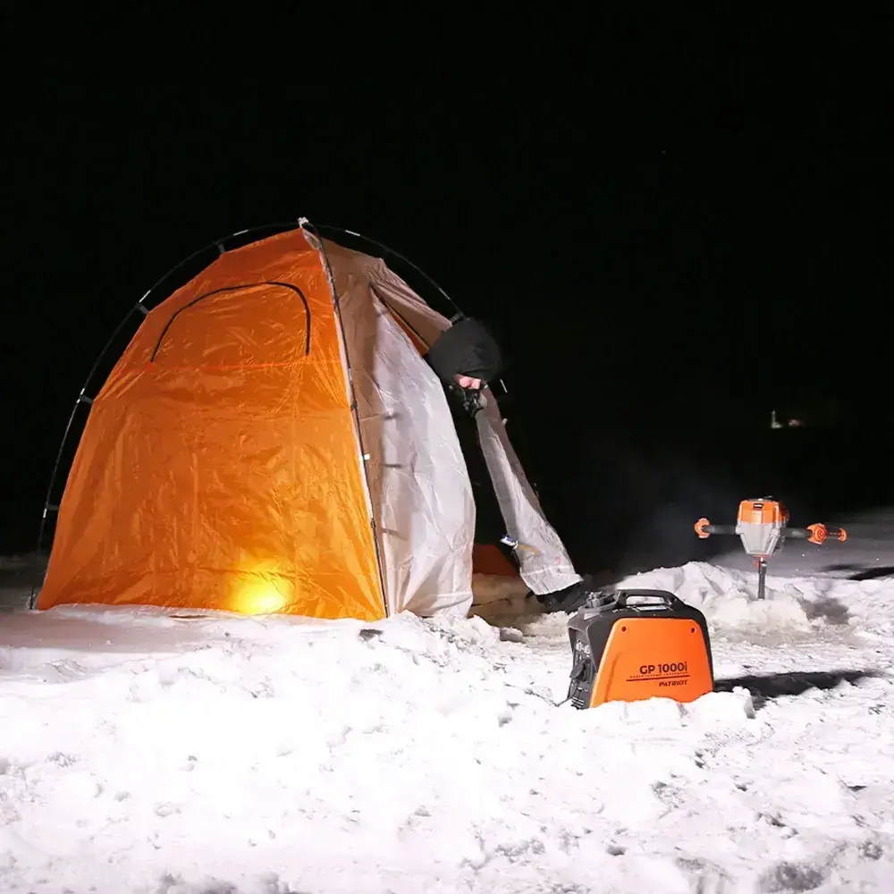 Бензиновый генератор Patriot GP 1000i, 474101025 /бензогенератор 0,9 кВт (1.2 л.с.) / генератор для рыбалки, туризма, инверторный, арт. 474101025