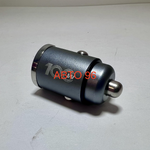 Автомобильное зарядное устройство AutoMaxx, PD30W+QC4.0, 100W (серый) (1 шт.) Оптом