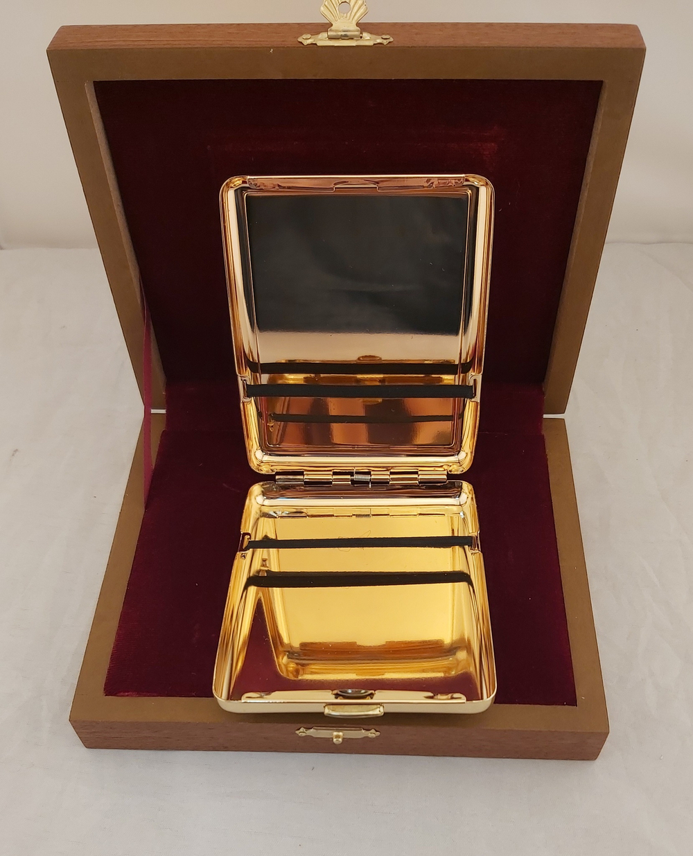 Портсигар "Герб РФ" №2 двусторонний на 20 сигарет