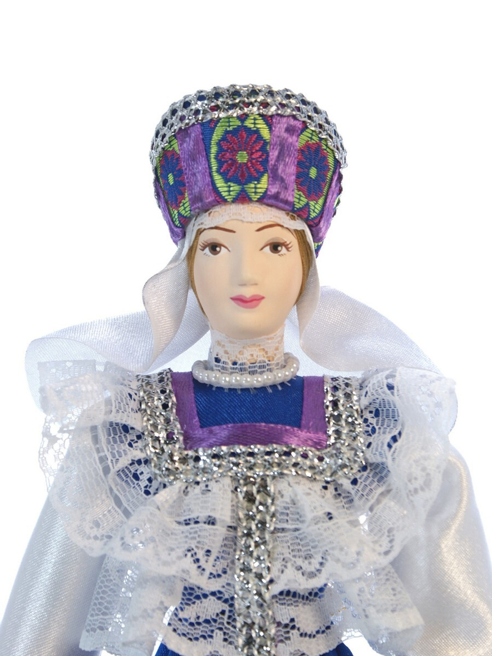 Кукла коллекционная в Свадебном женском костюме.