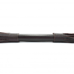 Коричневая кожаная плётка - 60 см. (Цвет: коричневый)