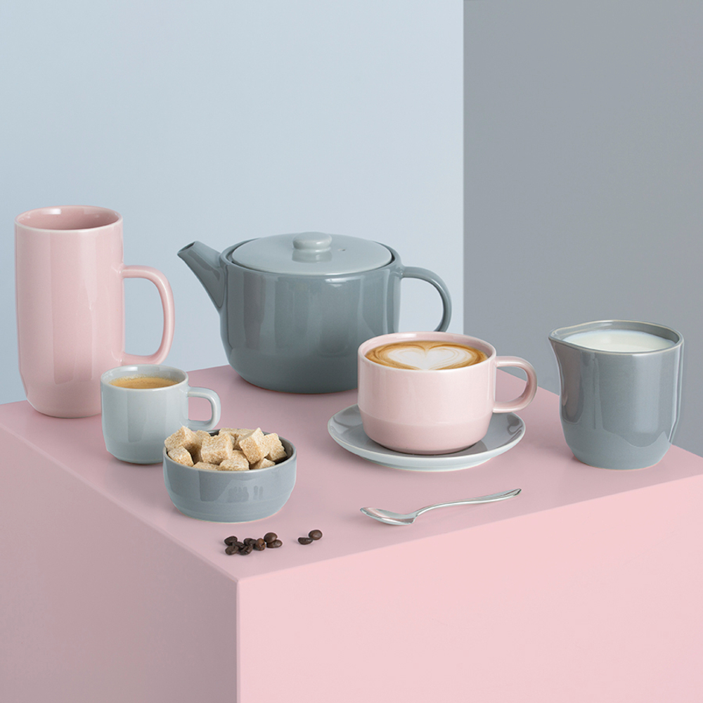 Блюдце cafe concept d 14 см серое