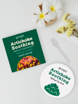 Petitfee Противоотёчные гидрогелевые патчи с артишоком Artichoke Soothing Hydrogel Eye Mask 60 шт.