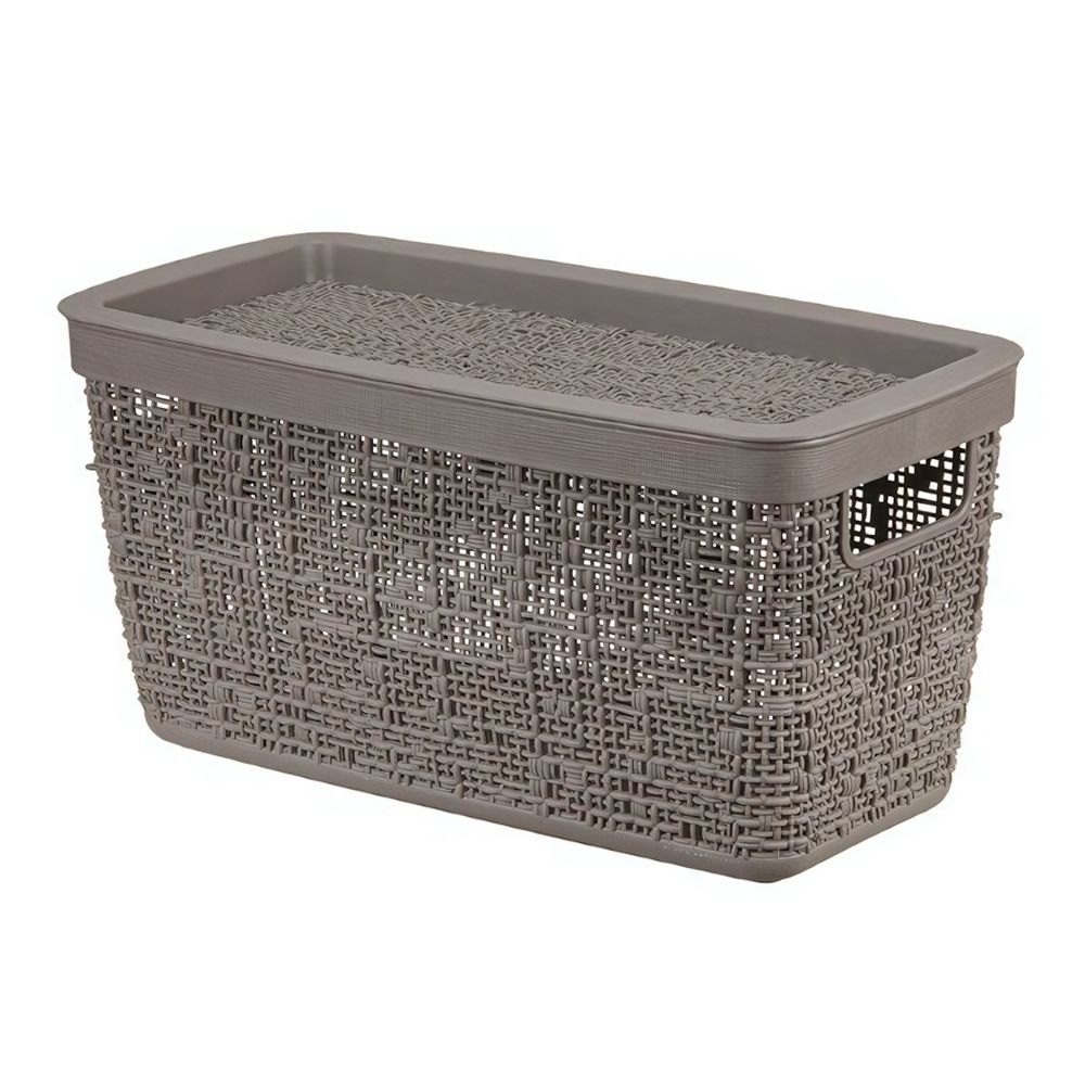 Коробка БЯЗЬ 4л с крышкой прямоугольная 28×14×14 cм М 2325