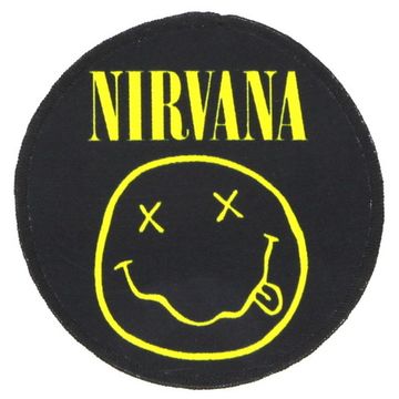 Нашивка Nirvana круглая (011)