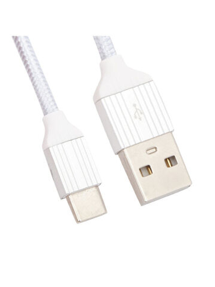 АЗУ Quick Charge 3.0 с кабелем Type-C 1USB 1м.С313Q white