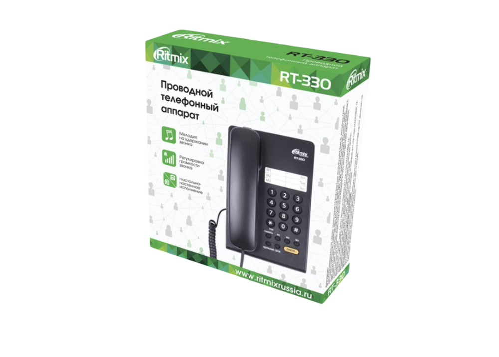Проводной телефон Ritmix RT-330