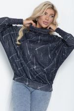 Джемпер Бернарда (темно-синяя) Б11449 LT Collection