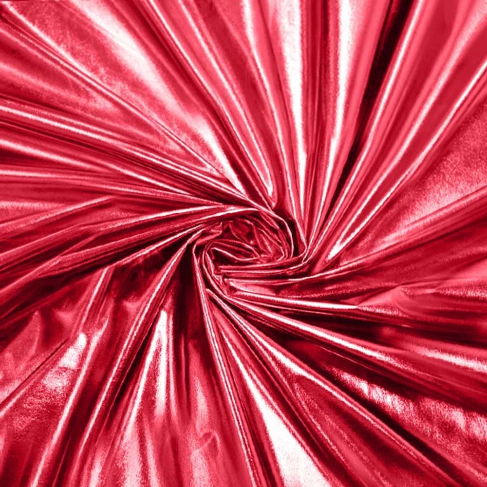 Трикотаж Диско, 198 гр/м2, 150 см, алый