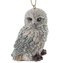 GAEM Украшение новогоднее "Сова", L6 W5 H8 см, 2в.