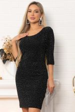 Платье Струна (черное) П14915-24М LT Collection