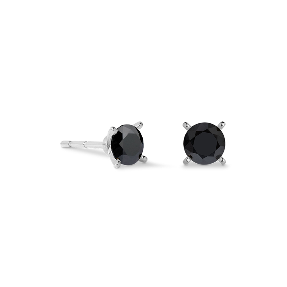 Серьги Coeur de Lion Black-Silver 0207/21-1317