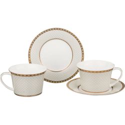 ЧАЙНЫЙ НАБОР LEFARD "CLASSIC" НА 2 ПЕР. 4 ПР. 250 МЛ (КОР=12НАБ.)