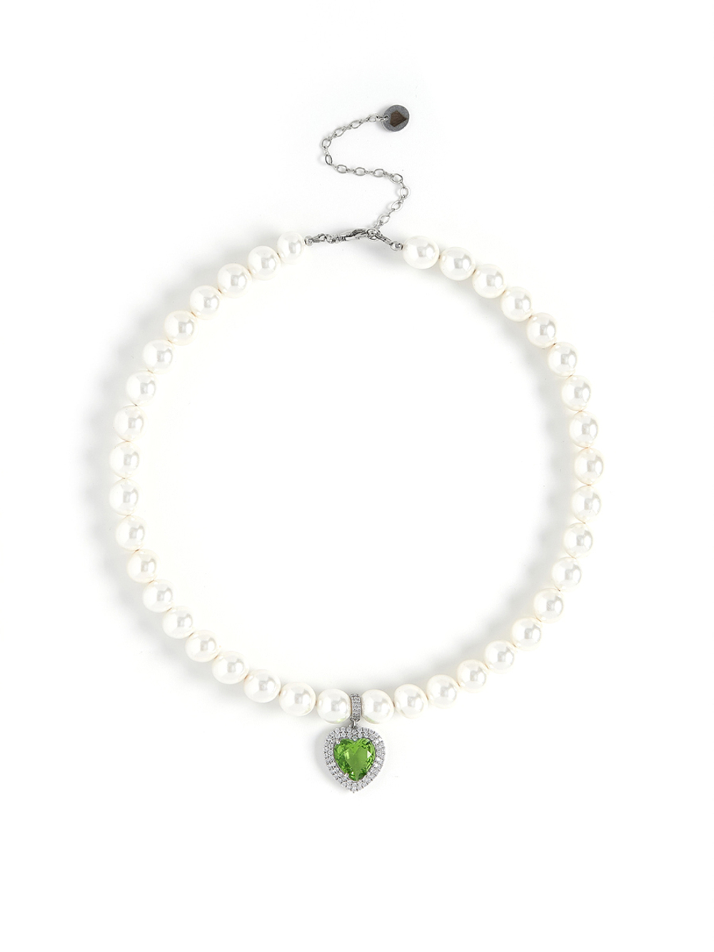 Колье "Soul Green" Silver