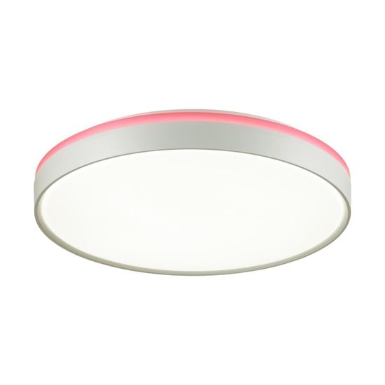 7708/DL COLOR SN 154 Светильник пластик/белый/розовый LED 48Вт 4000К D420 IP43 KEZO PINK