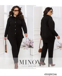 Костюм 2346-черный Minova
