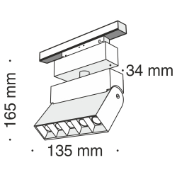 Трековый светильник Maytoni Technical TR015-2-10W4K-B