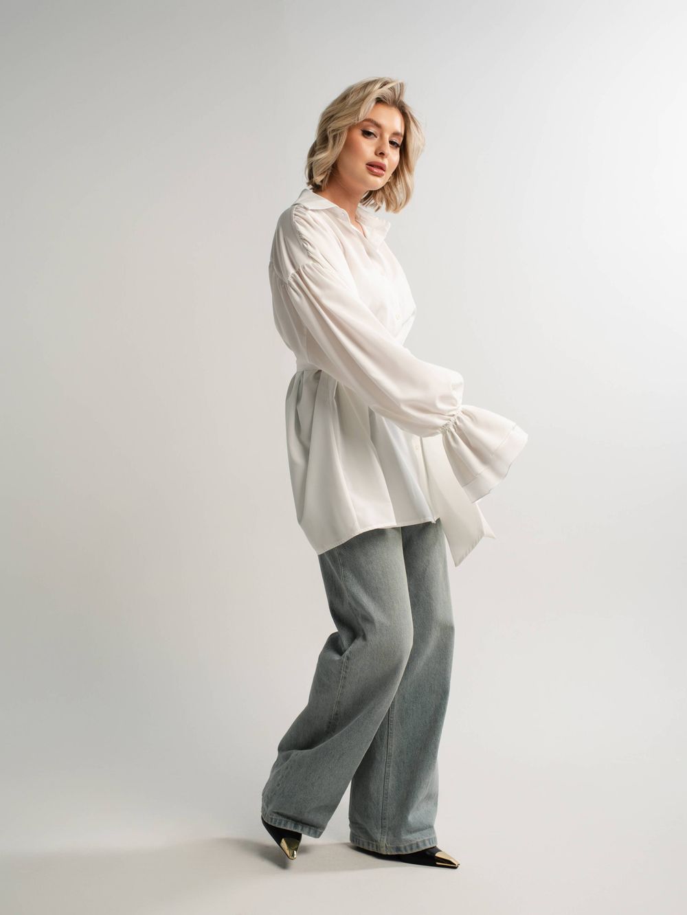 Блуза Присцилла (экрю) Б14950-5М LT Collection