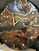 Подарочные настенные часы ручной работы матовые