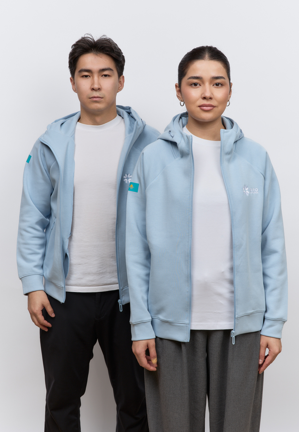Кофта на замке ARGYMAQ EXPLORER LIGHT BLUE