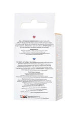 Прозрачная рельефная насадка на палец Gexa - 9 см. (Цвет: прозрачный)