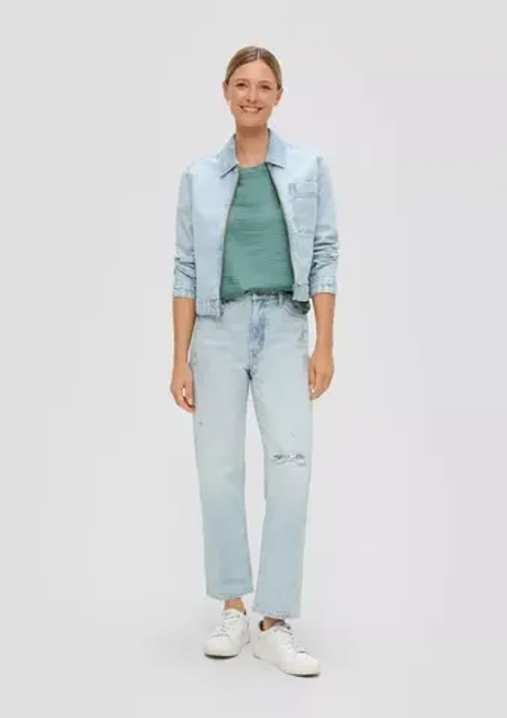 Атласная блузка без рукавов s.Oliver