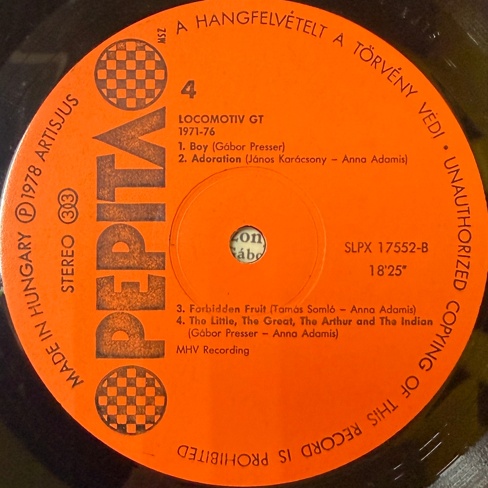 Locomotiv GT – Aranyalbum 1971-76 2LP (Венгрия 1978г.) Т