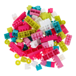 Конструктор блочный 100 элементов, сумка 5549