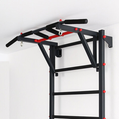 Турник навесной Классик Ferrum Force (черно-красный)