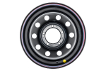 Диск усиленный УАЗ стальной черный 5x139,7 7xR16 d110 ET+15