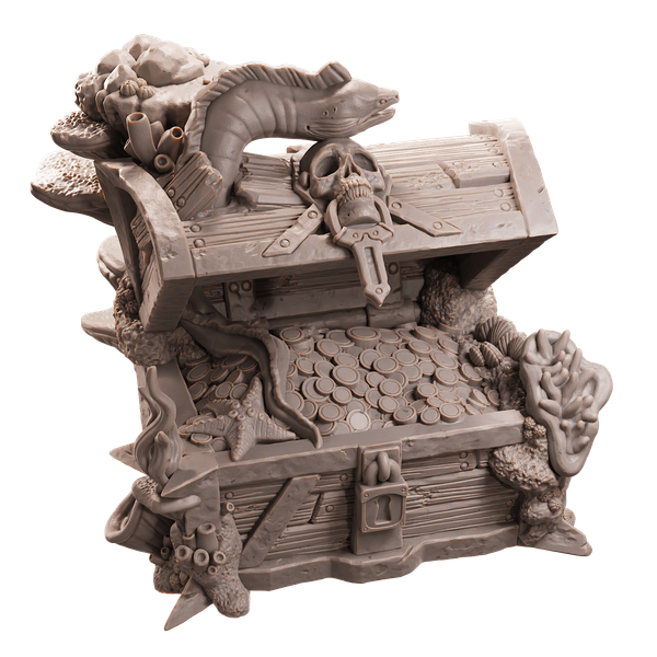 Завистливая буря Envious Tempest Миниатюры 32-56-75мм (Нет / 56mm / Sunken Treasure)