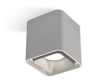 Комплект накладного светильника 1*MR16 GU5.3 XS7840003 SWH/SSB белый песок/серебро песок (C7840, N7703)DIY System Complects Ambrella