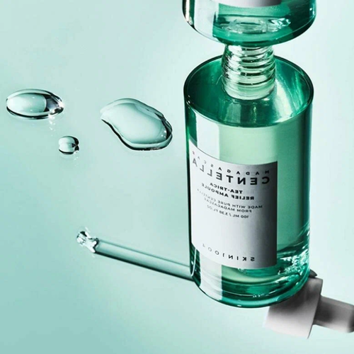 Skin1004 Madagascar Centella Tea-Trica Relief Ampoule сыворотка с экстрактом чайного дерева для проблебной кожи