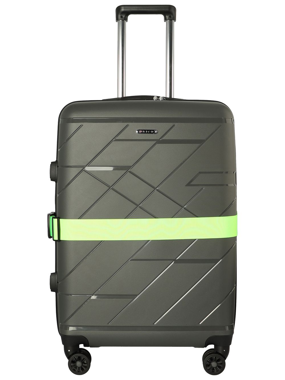 Чемодан 463 / С ремнем / Полипропилен