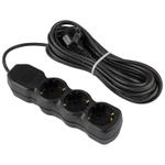 Удлинитель Engy "Гранд" 7м/3роз с заземлением (ПВС 3х0.75) черный