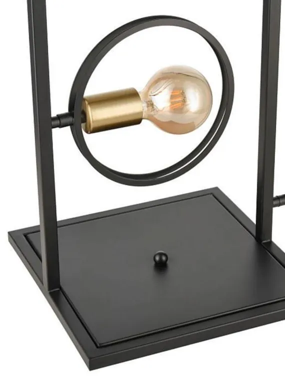 Торшер Speed, 3x60Вт E27, цвет чёрный, золото