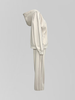 Спортивный костюм Kaixi KX25 на флисе из зип-худи и штанов с полосками по бокам