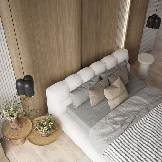 Кровать с решеткой WABI SABI, MOD INTERIORS