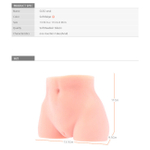 Небольшой мастурбатор-анус Anal Cleo (телесный ) (Цвет: телесный)