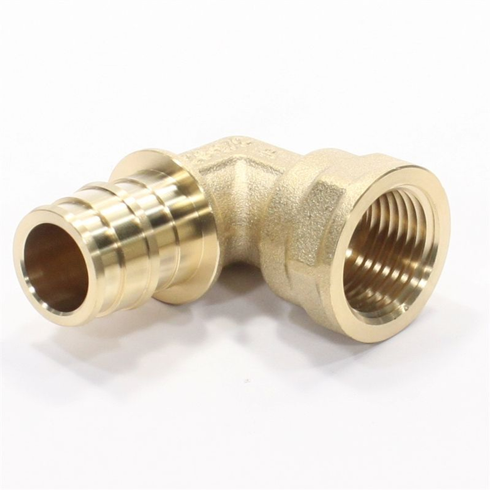 Угольник 90° 20-1/2", WAAG Xpand, обж.кольцо-резьба, вн., латунь